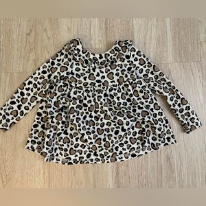 Rachel Zoe Little Girls Animal Print Blouse